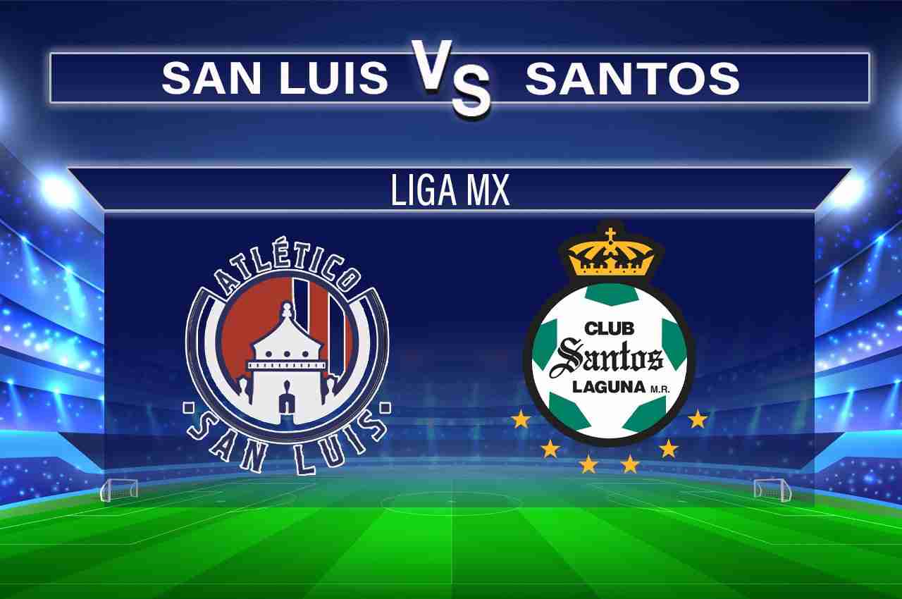Pronósticos Atlético San Luis vs Santos, Liga MX.