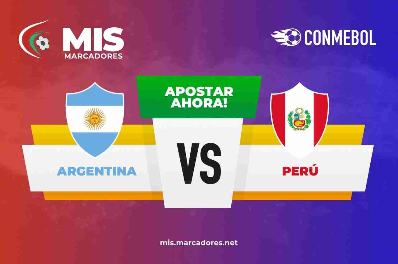 Pronósticos Argentina vs Perú | CONMEBOL | 14/10-2021