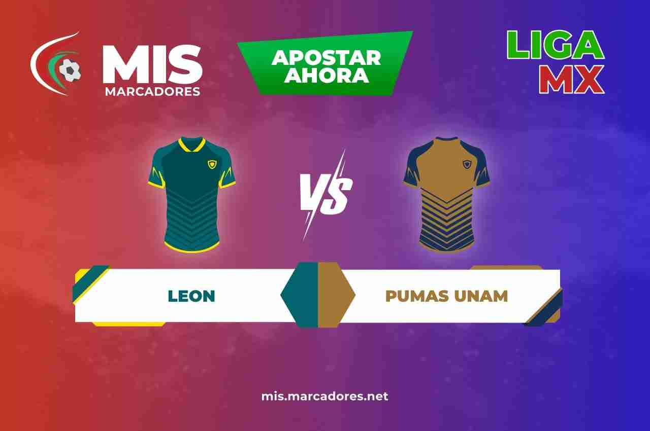 Pronósticos León vs pumas UNAM, Liga Mx| 20/10-21