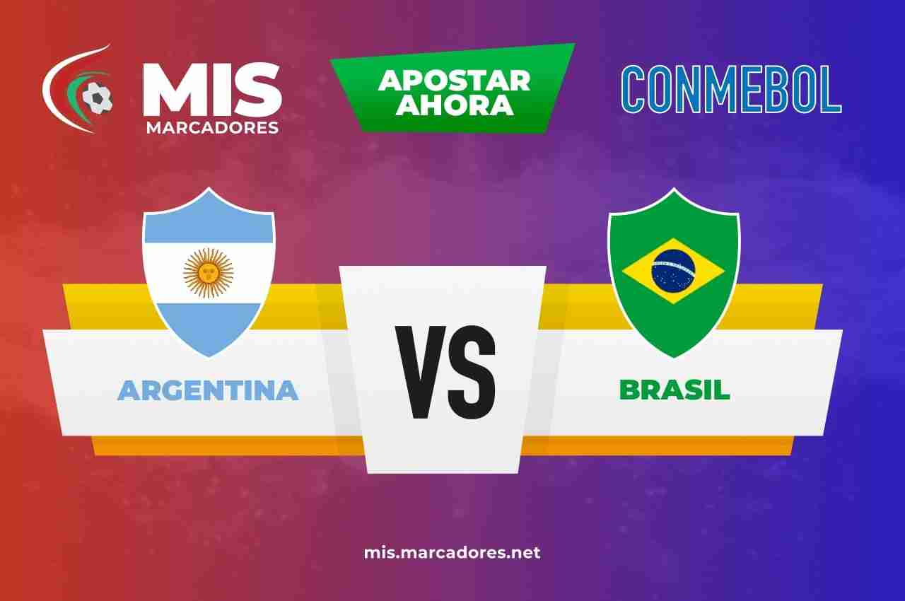Pronósticos Argentina vs Brasil, CONMEBOL | 16/11/2021