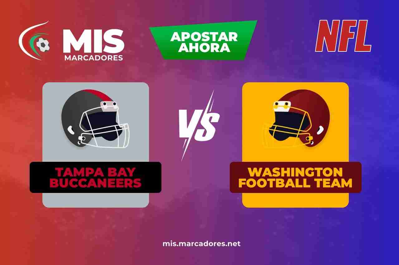 Pronósticos Washington Football Team vs Tampa Bay Buccaneers, NFL, 14/11/2021