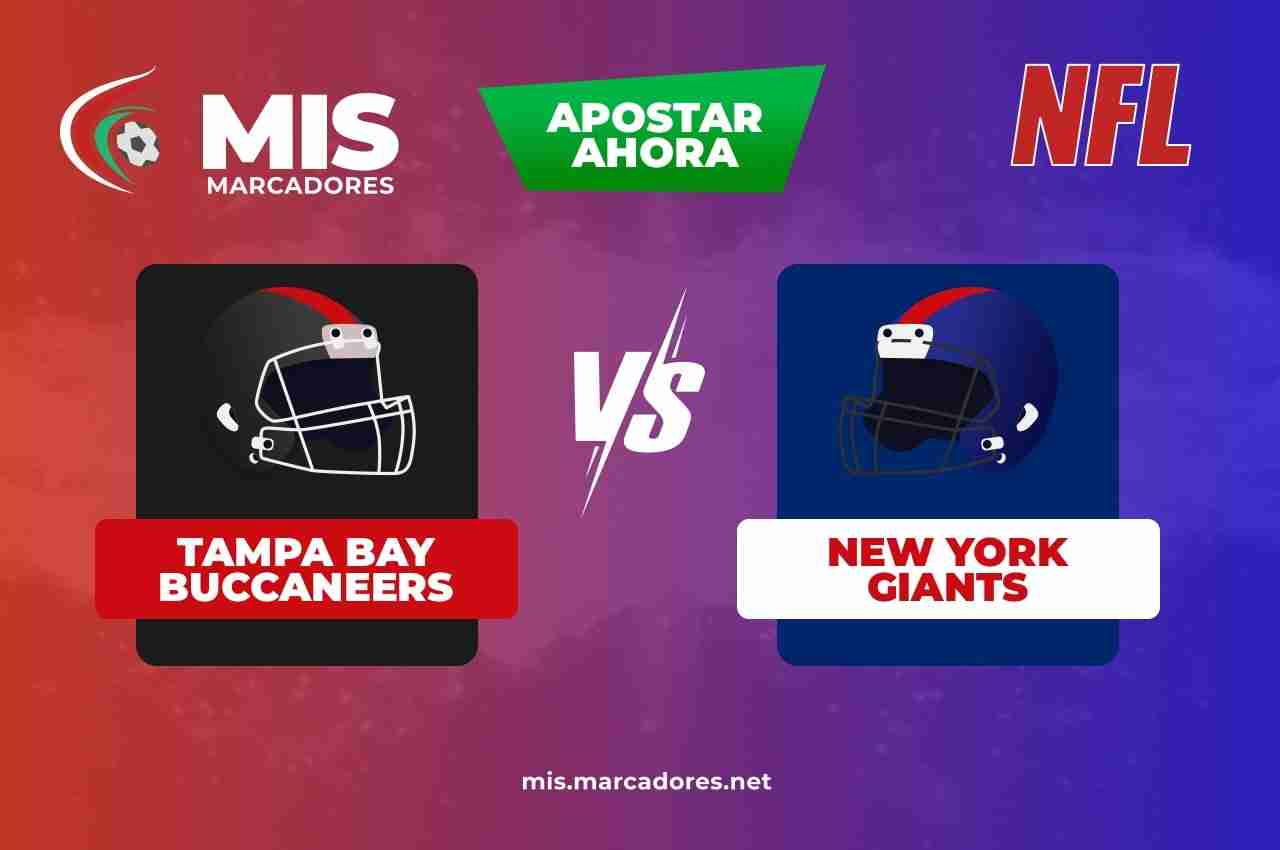 Pronósticos Tampa Bay Buccaneers vs New York Giants, NFL | 22/11/2021