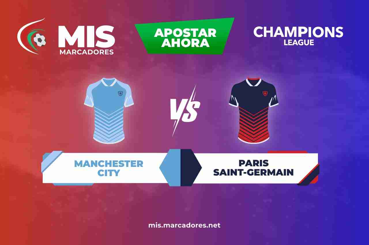 Pronósticos Manchester City vs PSG, Champions League | 24/11/2021