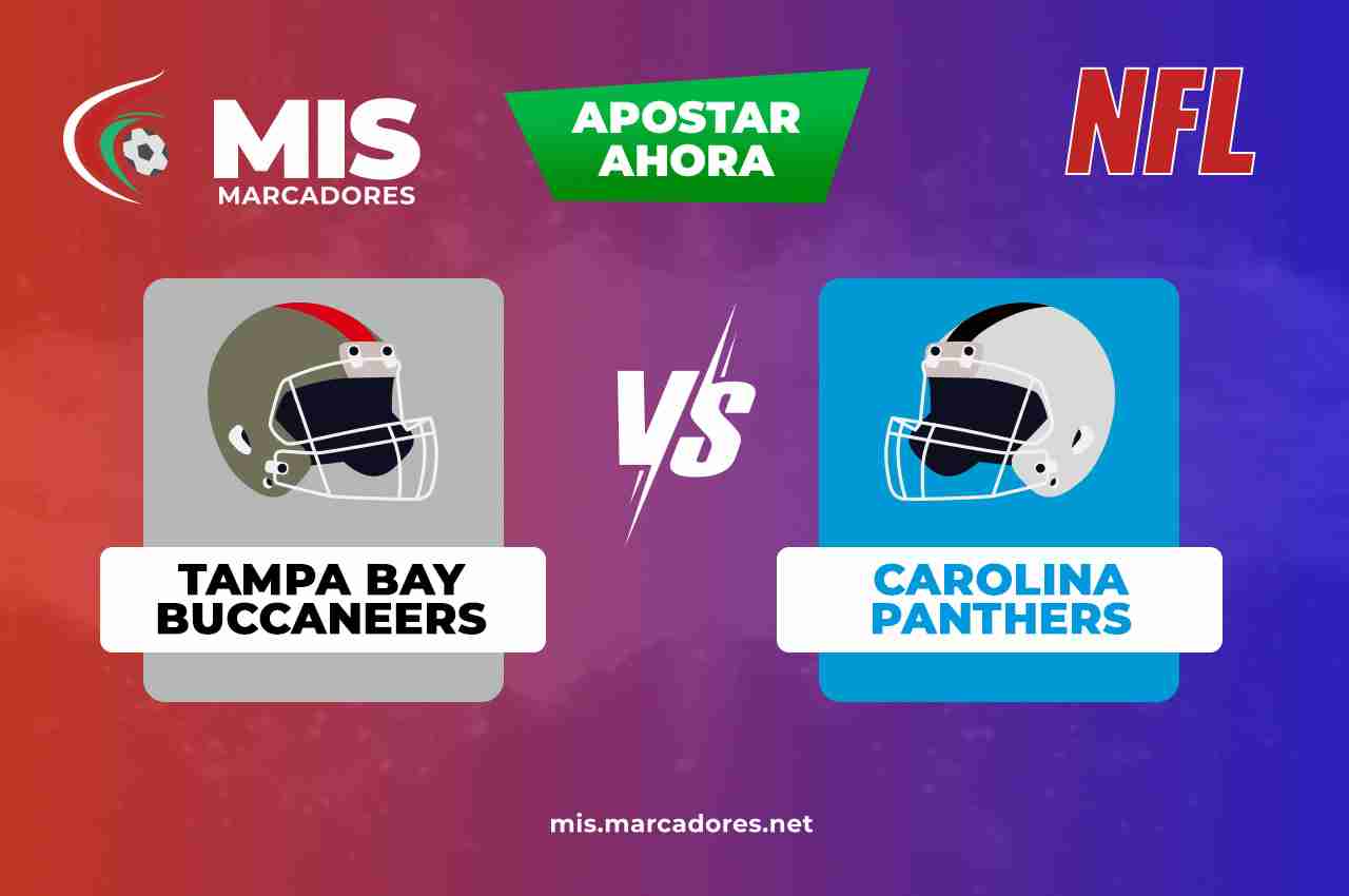 Pronósticos Buccaneers vs Panthers, NFL | 09/01/2022
