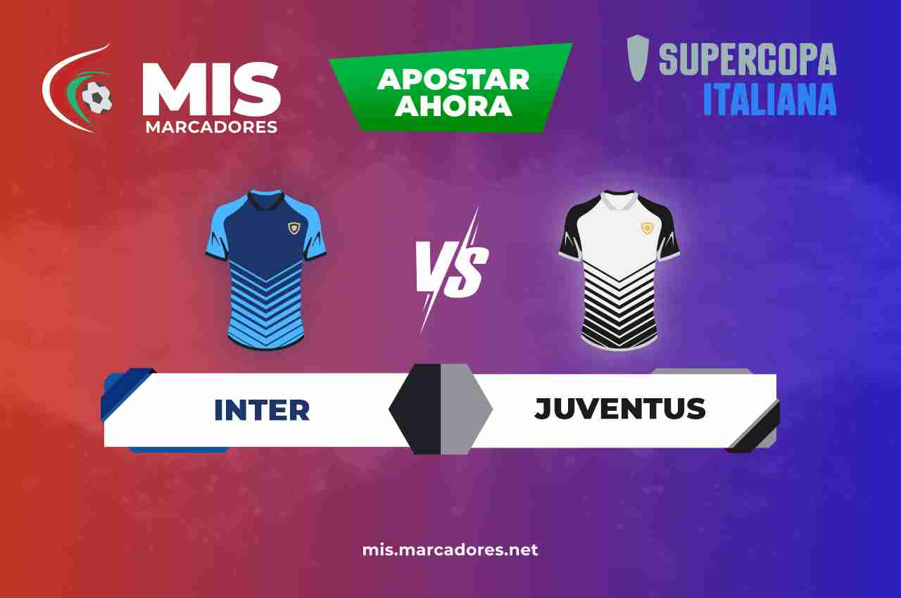 Pronósticos Inter vs Juventus, Supercoppa Italiana | 12/01/2022