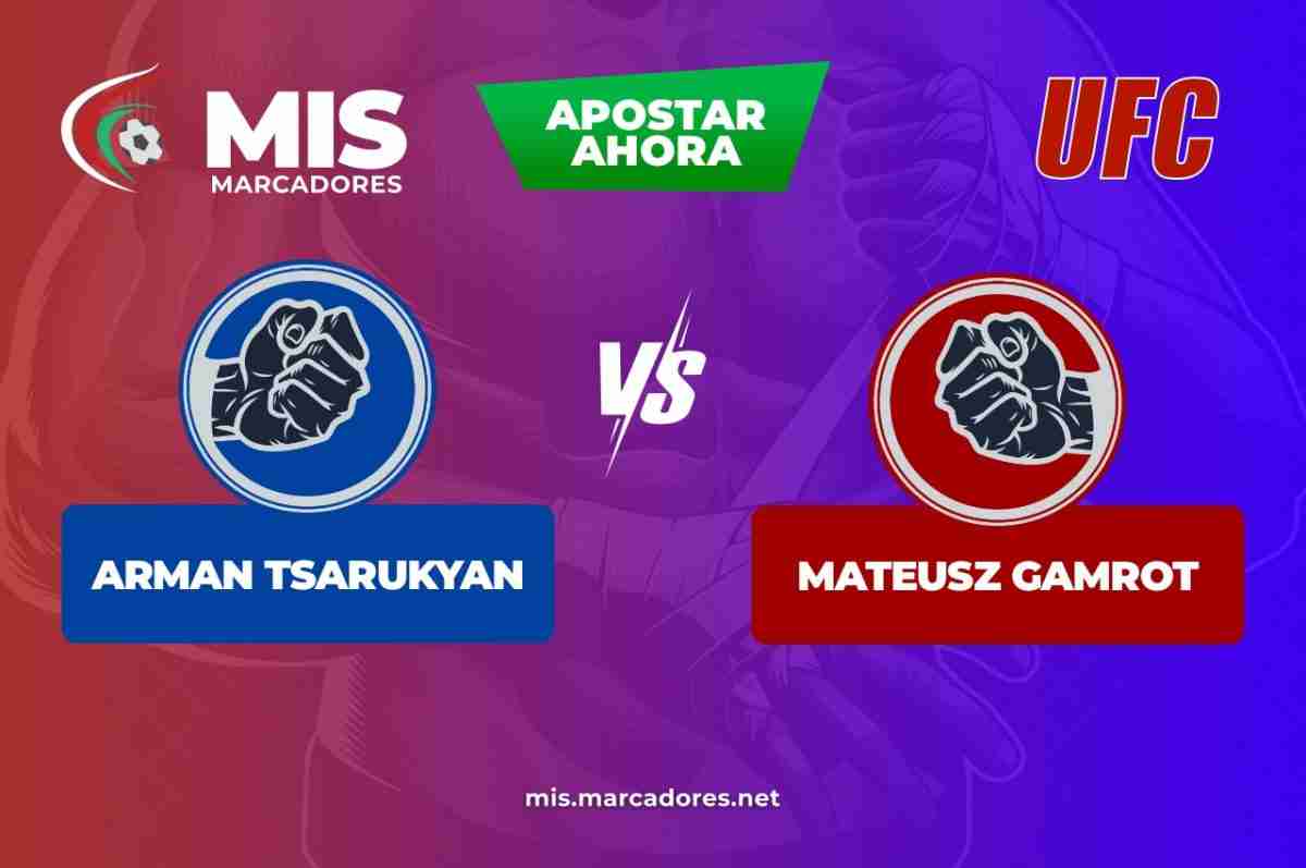 Pronósticos Tsarukyan vs Gamrot, UFC | 25/06/2022
