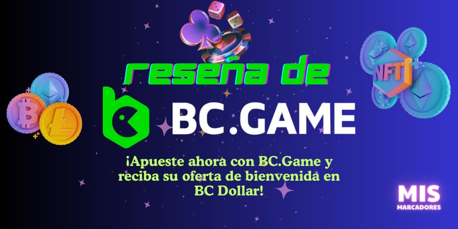 ¡Apueste ahora con BC.Game y reciba su oferta de bienvenida en BC Dollar!