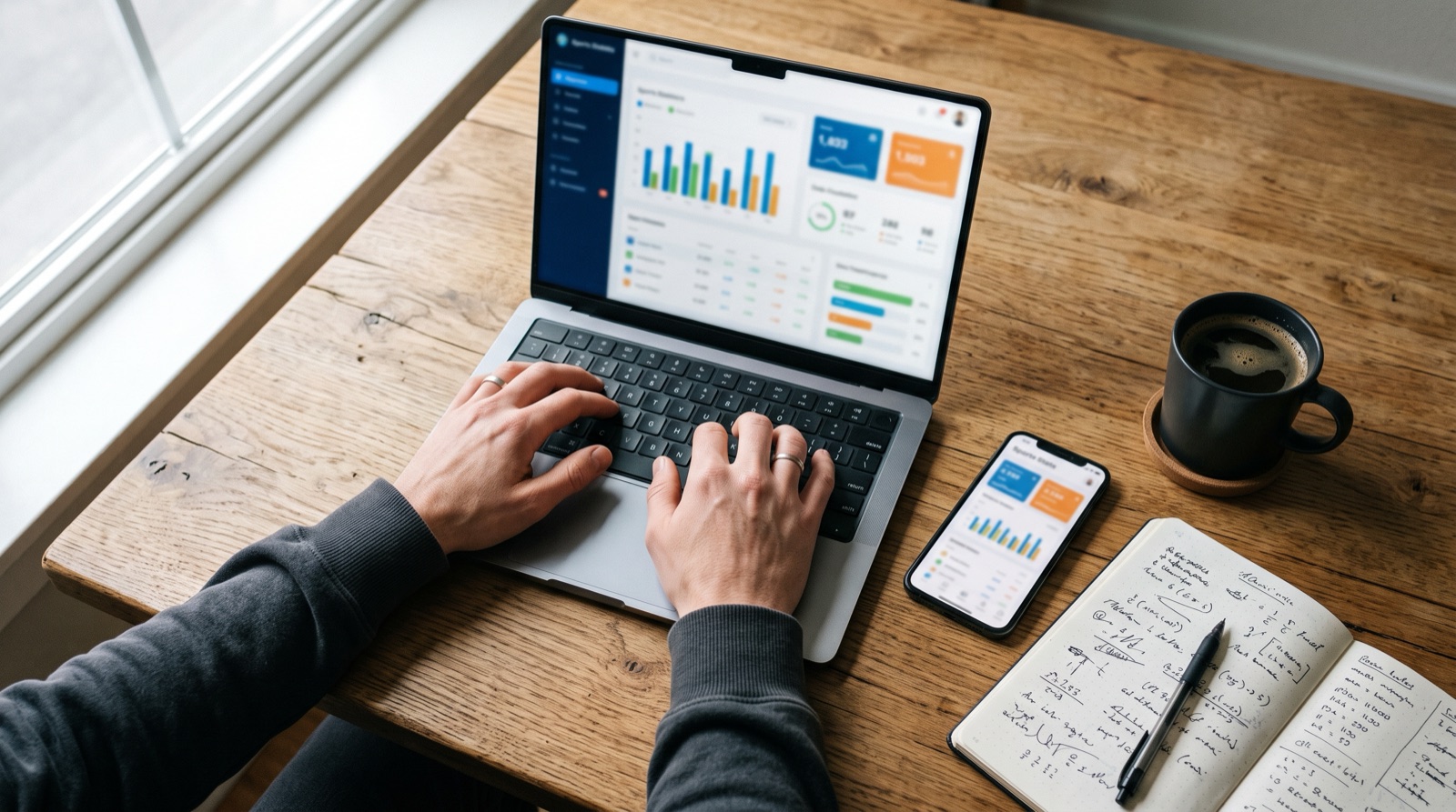 Comparar cuotas de varias casas de apuestas en laptop y celular