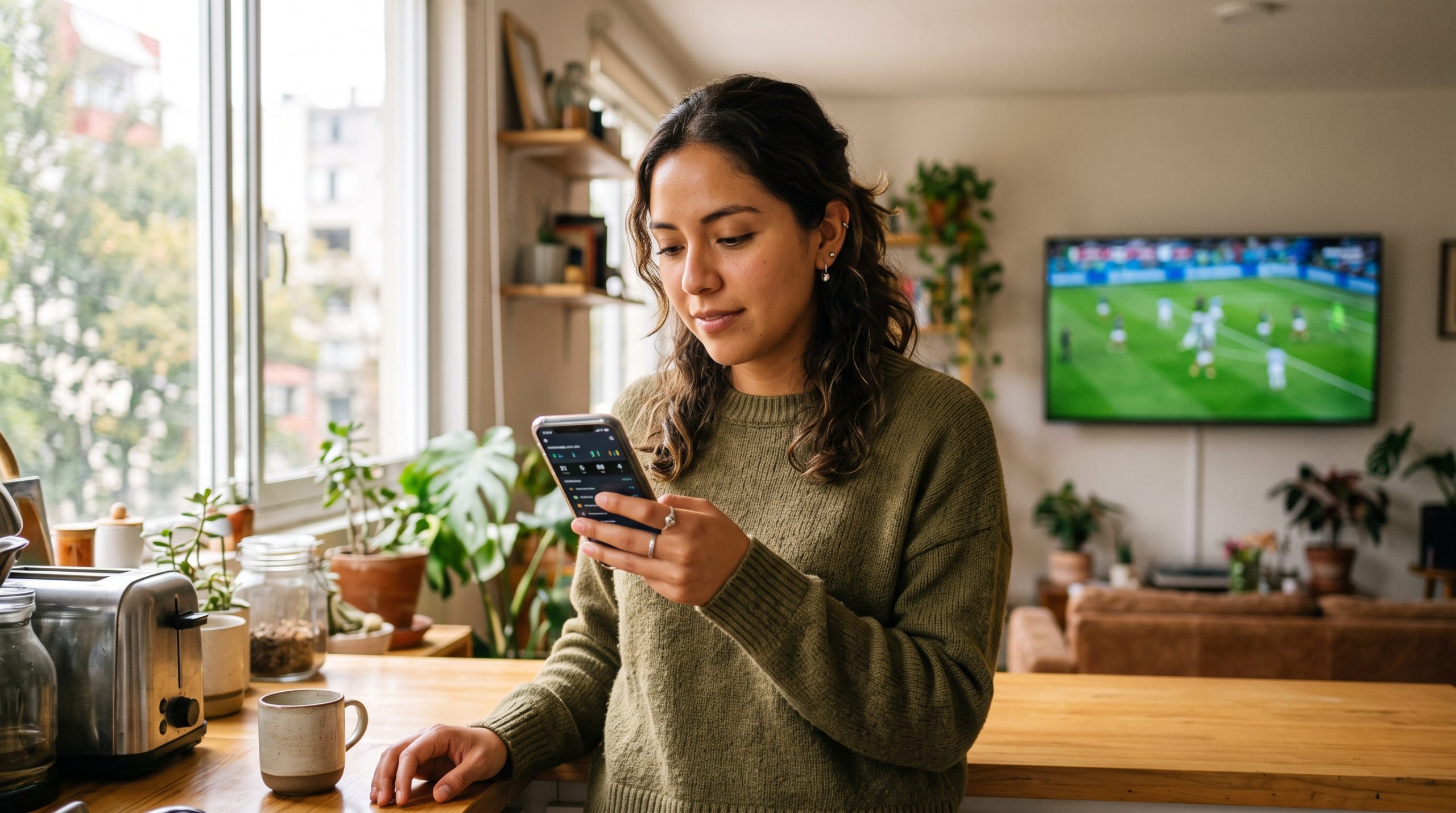 Seguir un partido y revisar los momios desde el celular