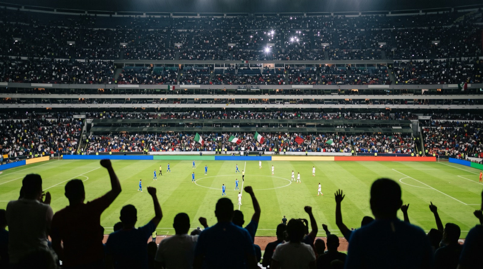 Estadio lleno durante un partido de la Liga MX